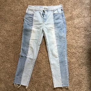 Two Toned Mom Jean